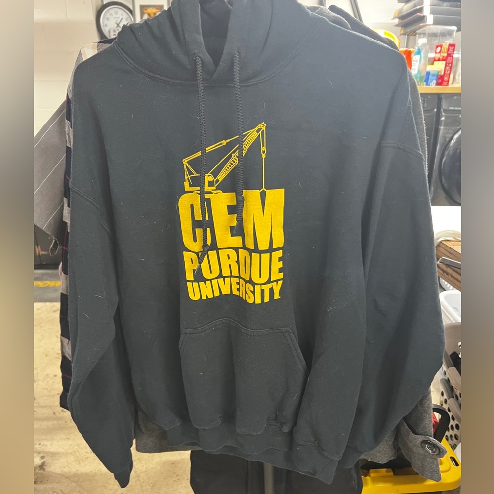 Black Purdue sweatshirt